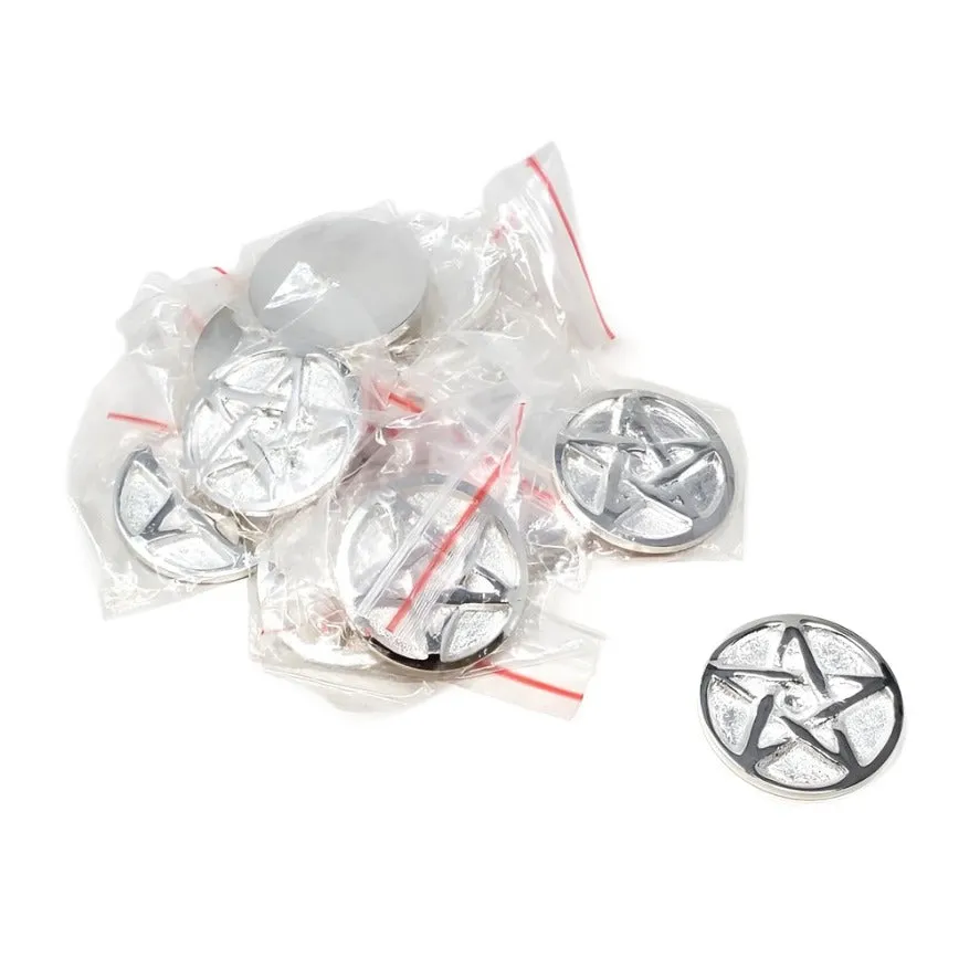 1.25" Pentagram Altar Coin