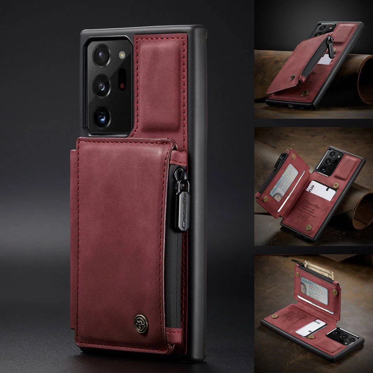 2021 New Luxury Multifunctional Wallet Phone Case For Samsung