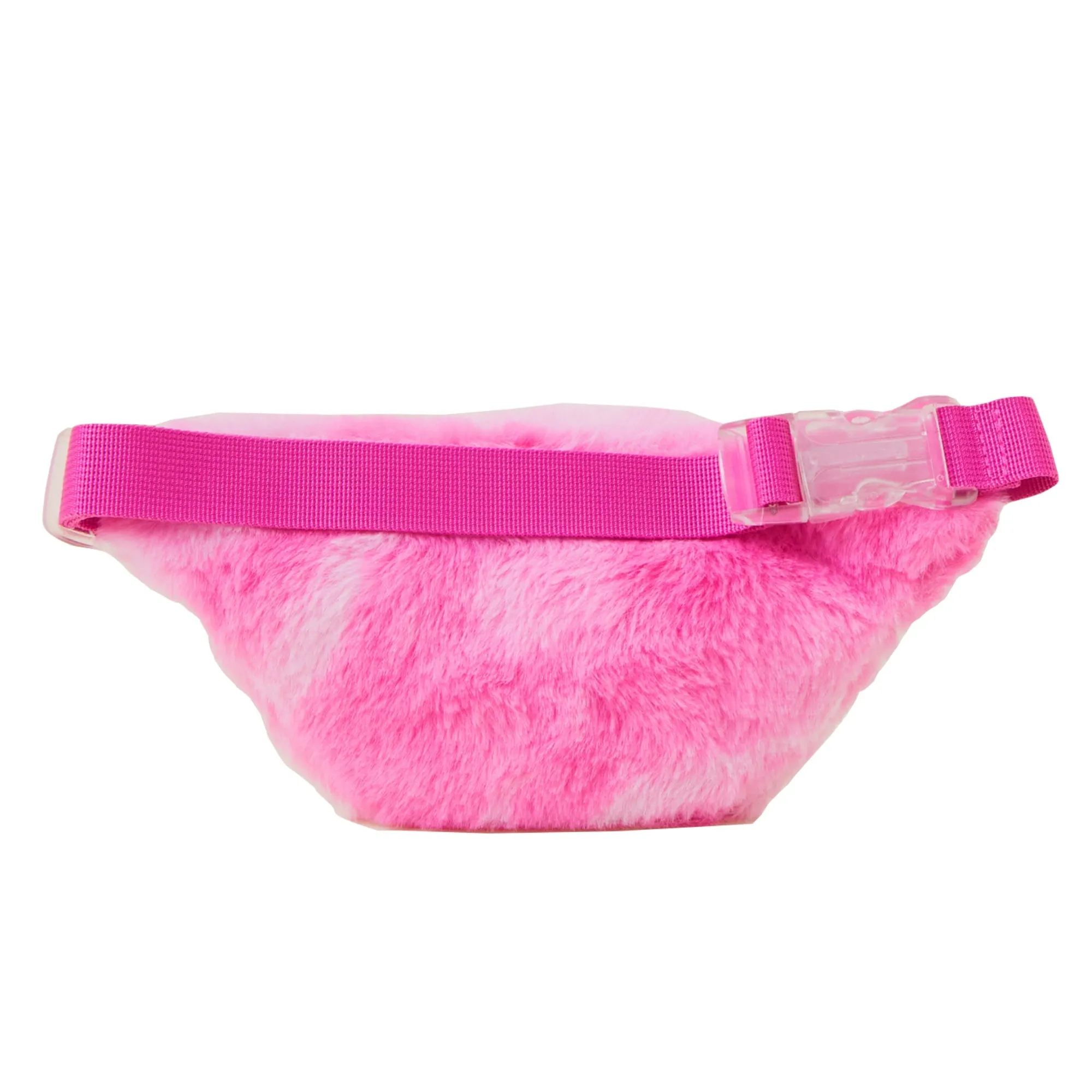 Accessorize London Pink Fluffy Rainbow Belt Bag