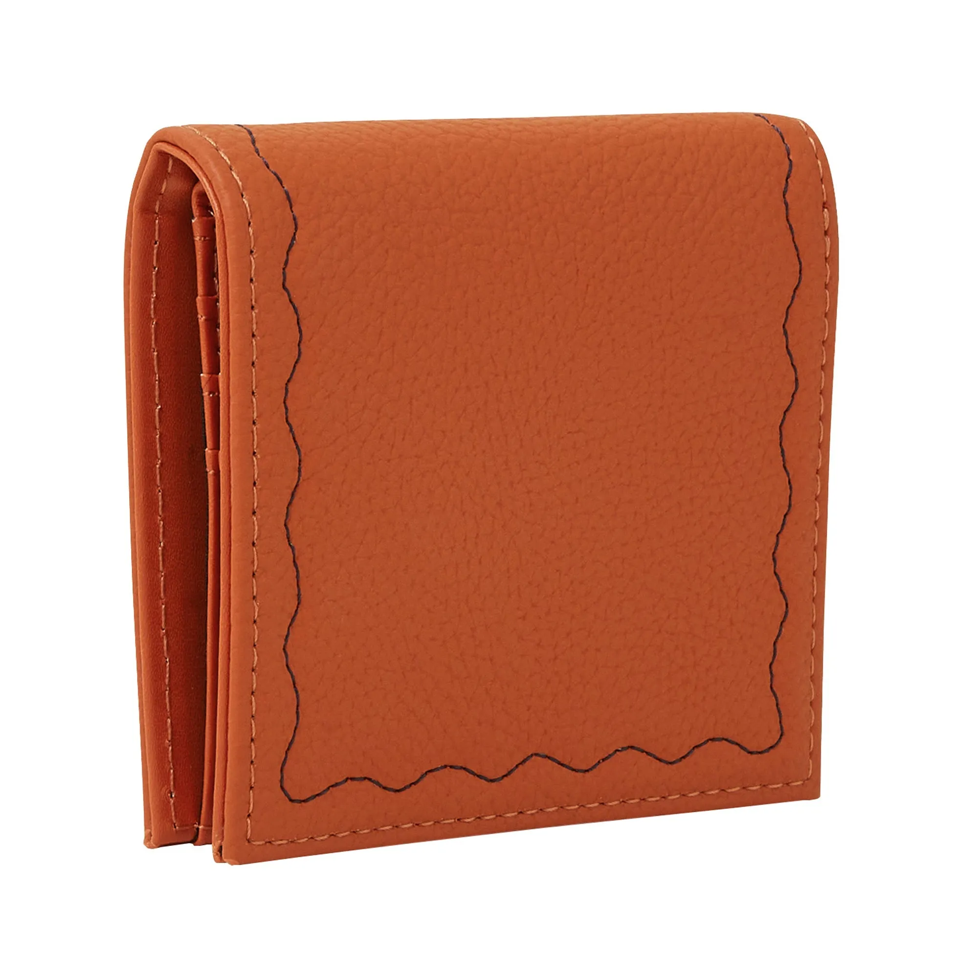 Accessorize London Women's Orange Wiggle Fold Cardholder