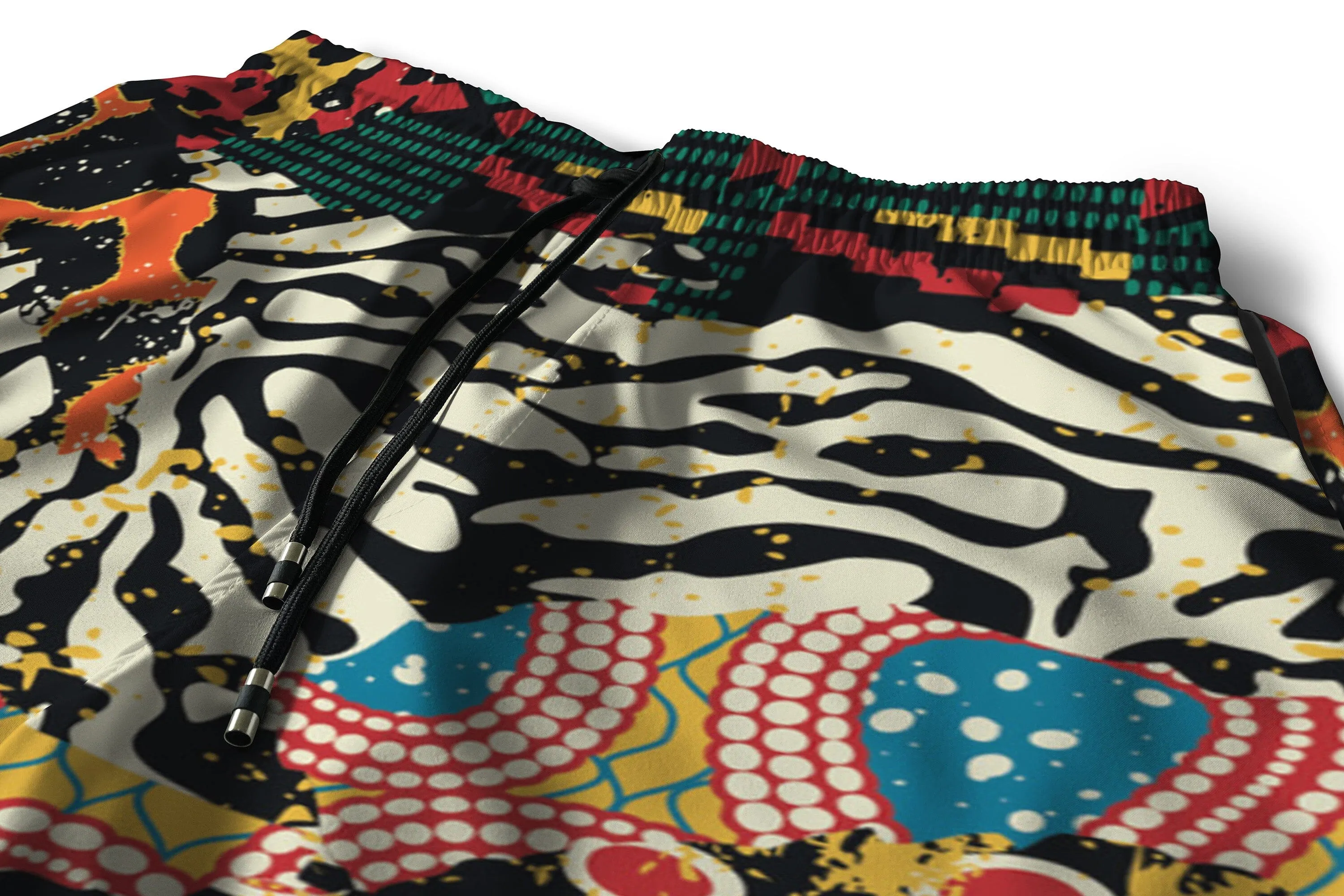 African Patchwork 2 Shorts