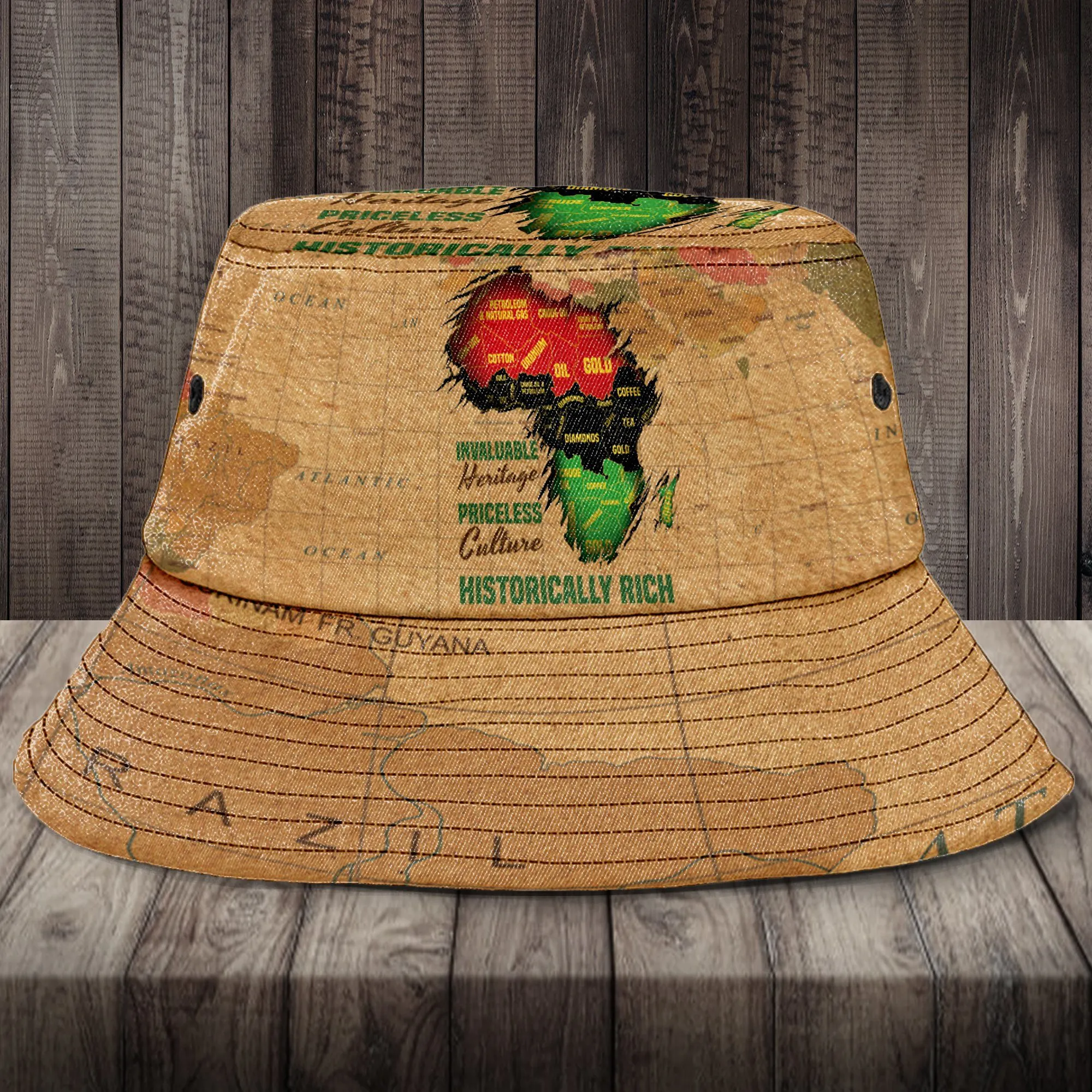 African Pride of Invaluable Heritage Bucket Hat