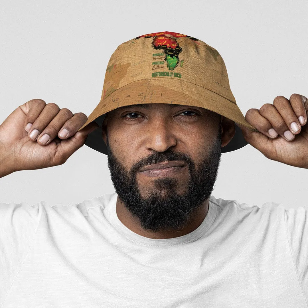 African Pride of Invaluable Heritage Bucket Hat