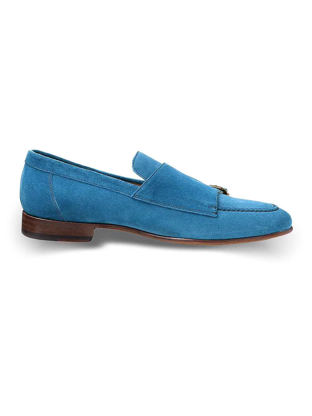 Amos Monk Strap Loafer - Ocean Blue