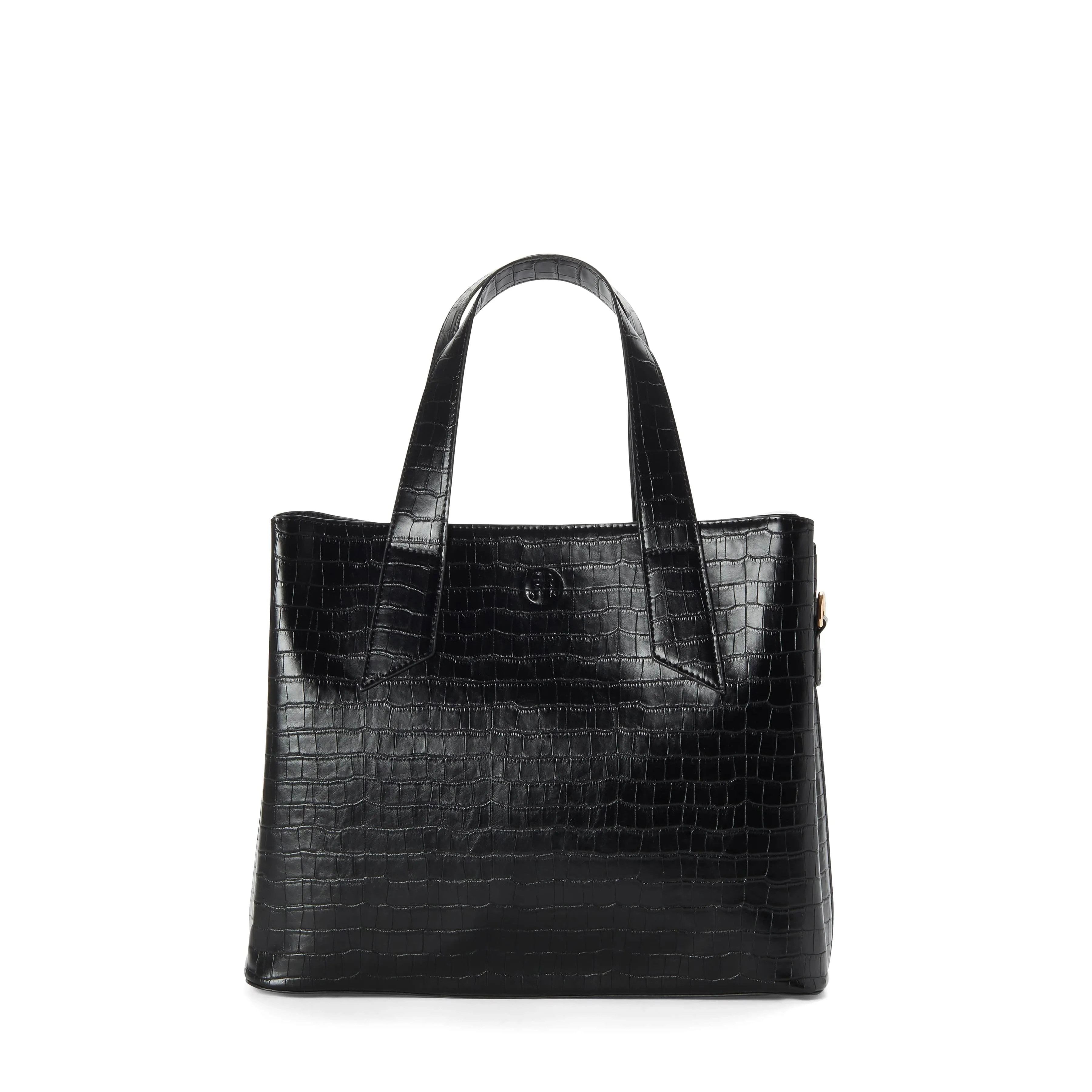 Ariana Croco Vegan Leather Shoulder Tote Bag | Multiple Colours