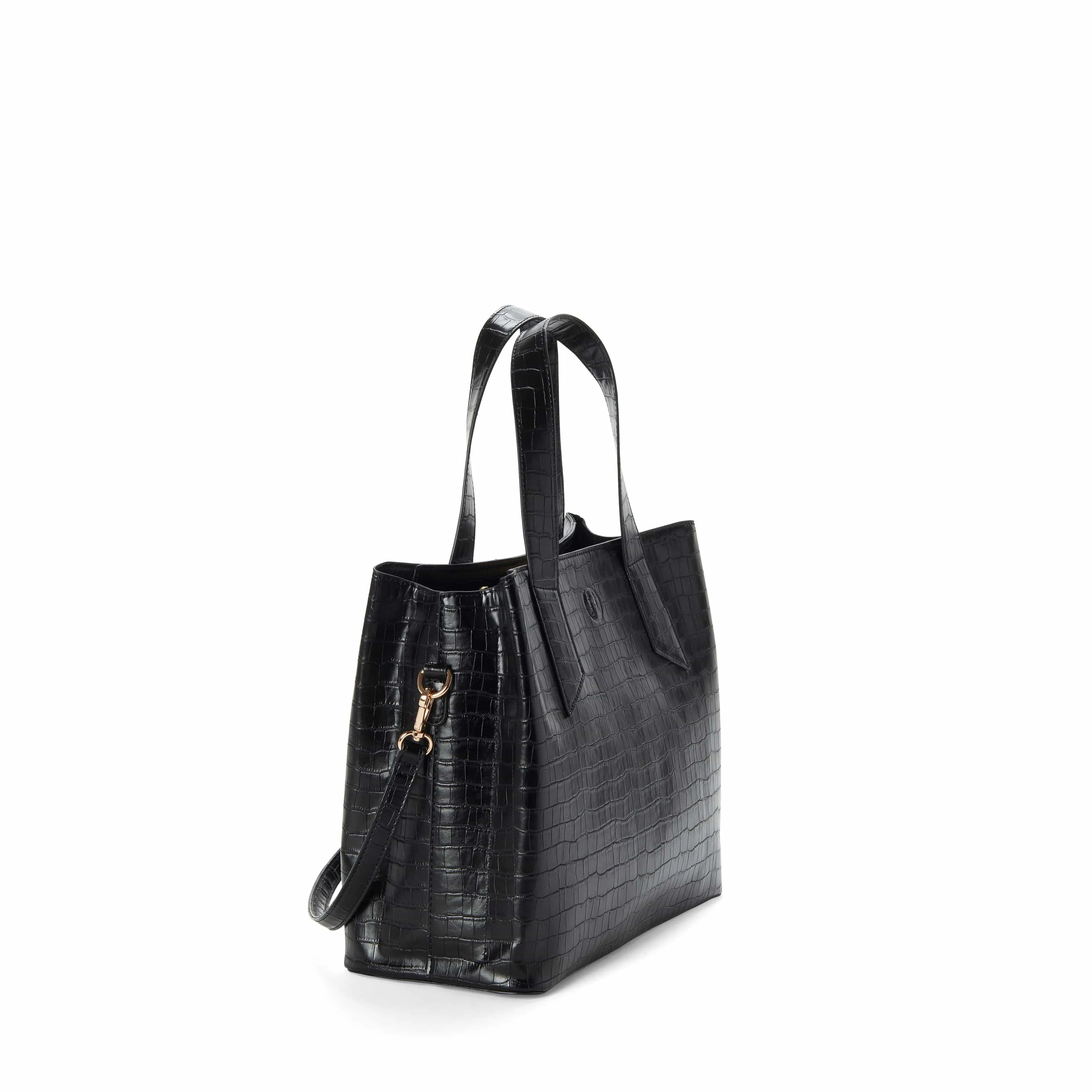 Ariana Croco Vegan Leather Shoulder Tote Bag | Multiple Colours