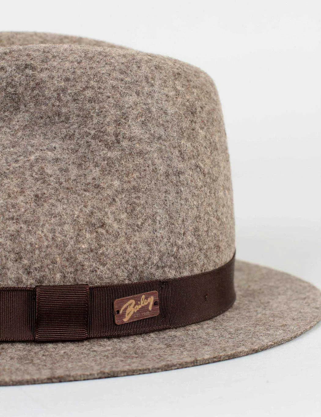 Bailey Dean Unstructured Fedora - Dark Brown