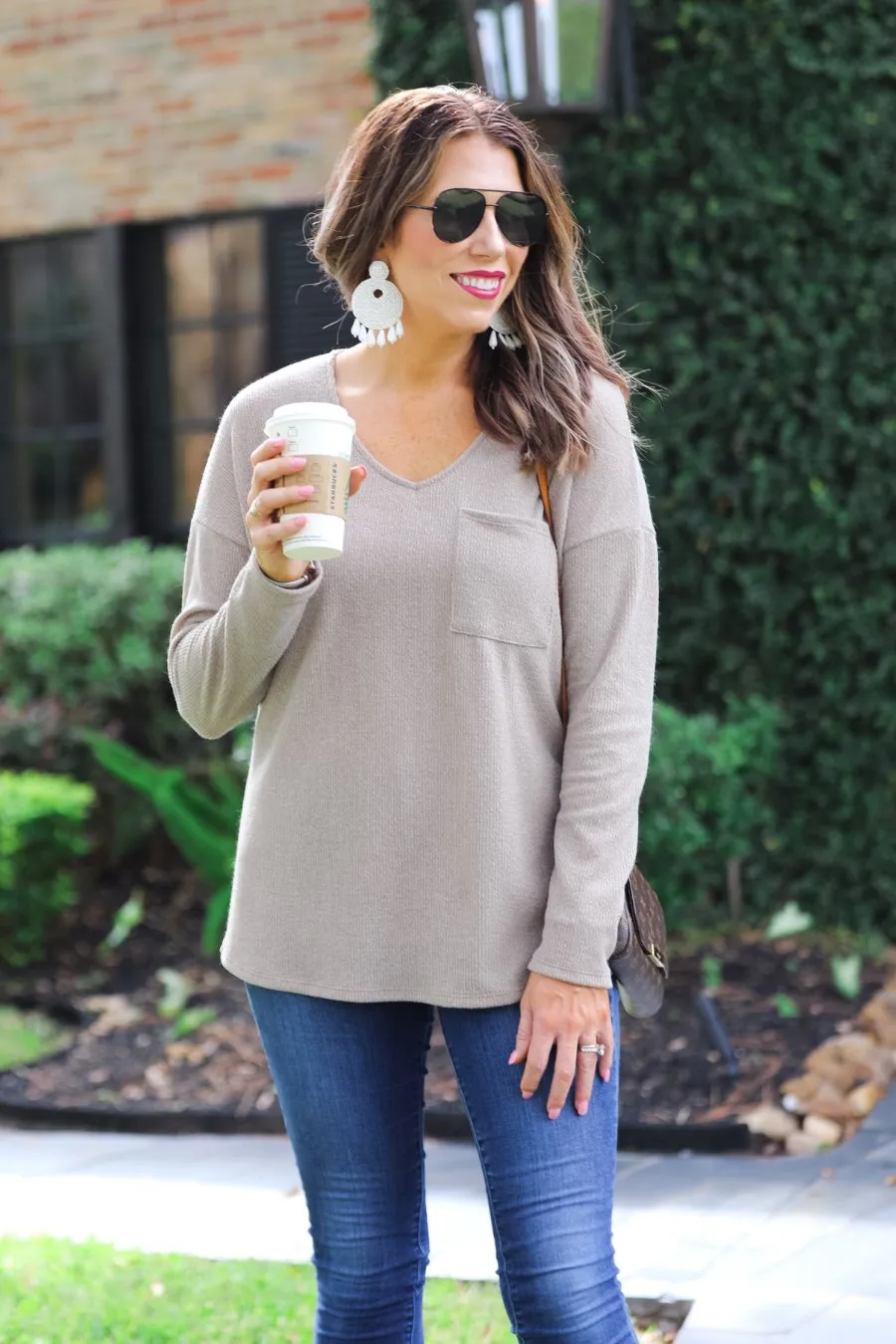 Baker Pocket Knit Top