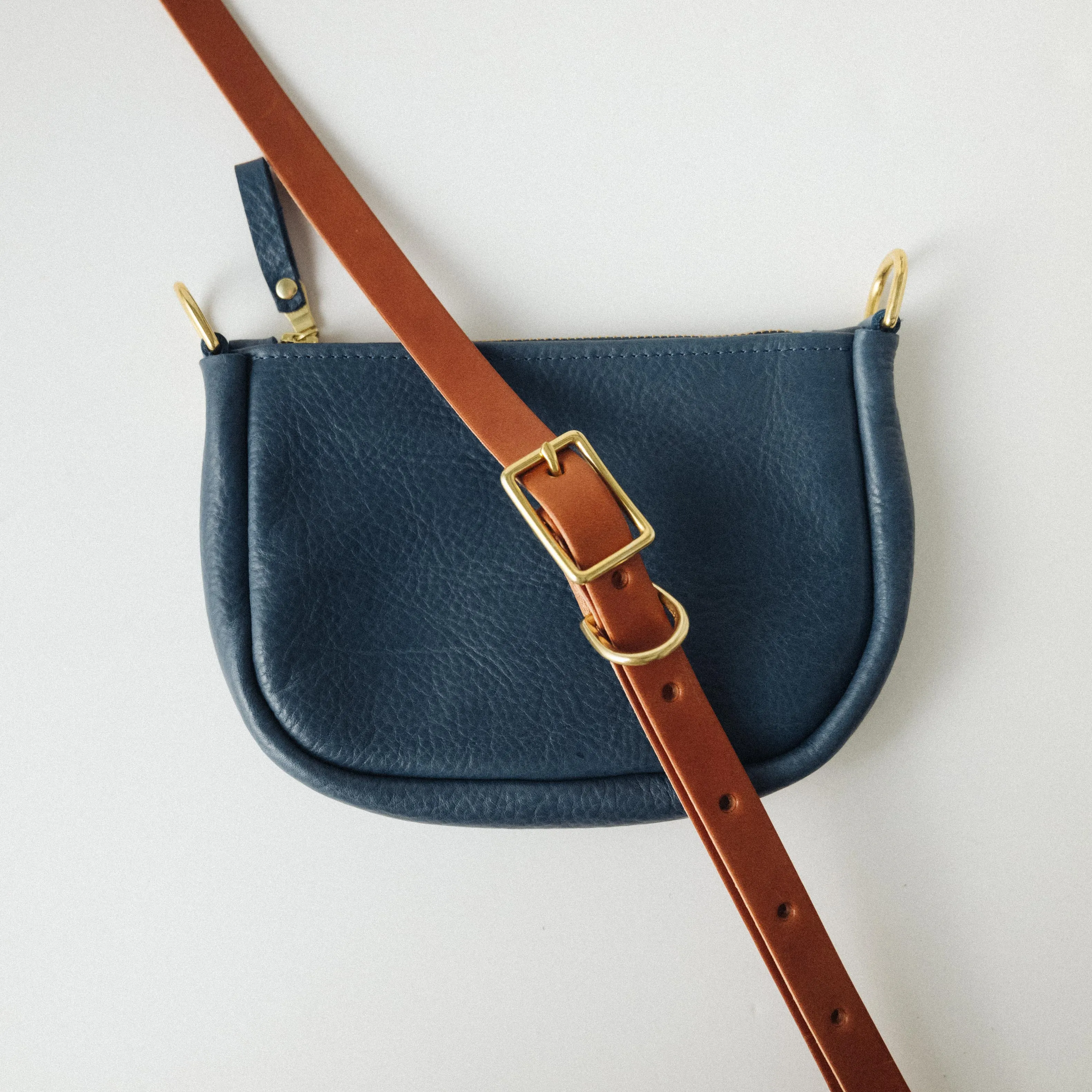 Blue Cypress Mini Crossbody Bag