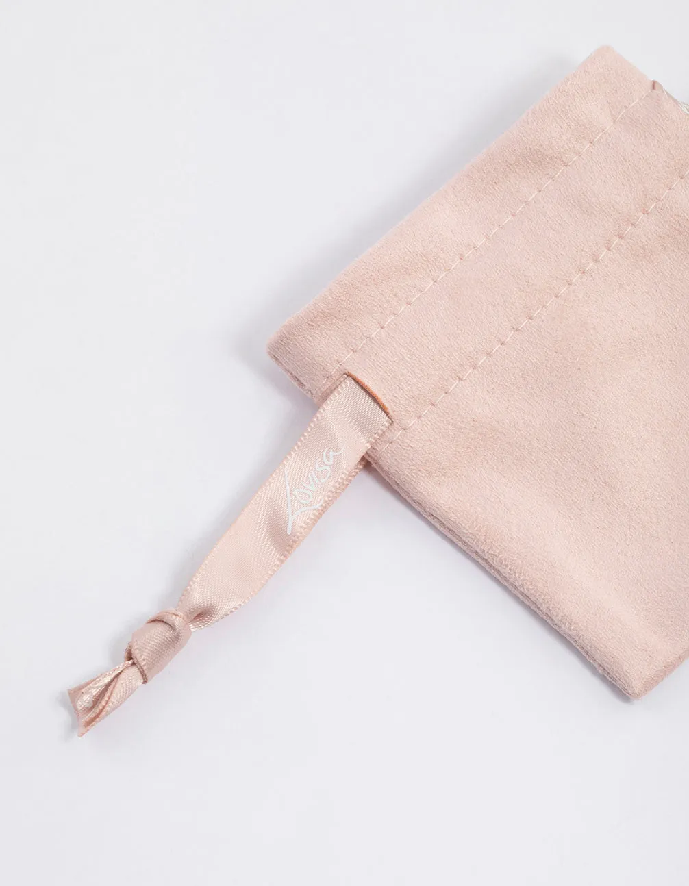 Blush Polishing Cloth Bag