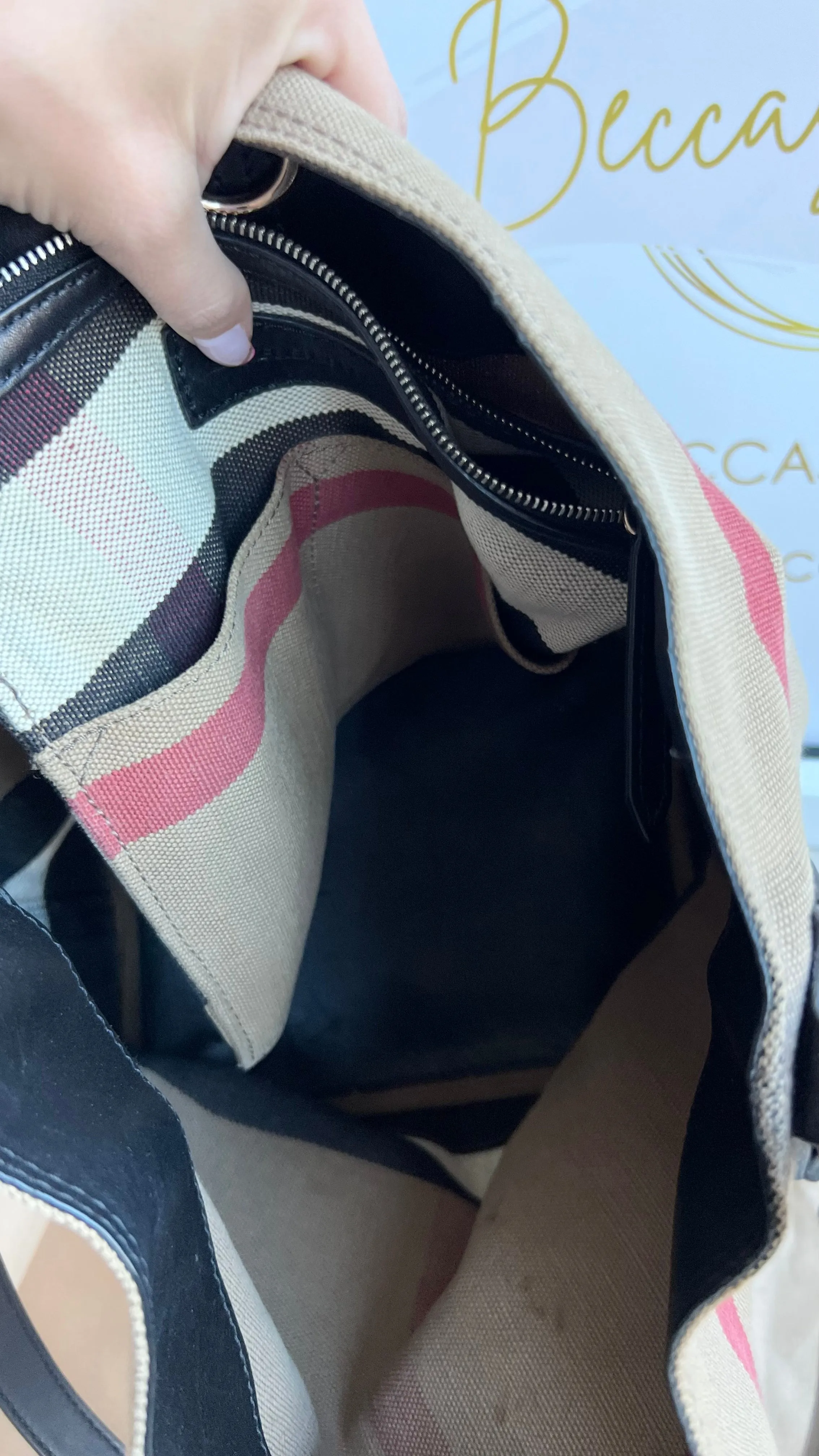 Burberry Ashby Bucket Bag