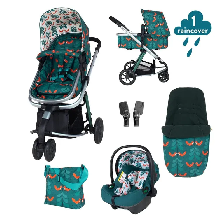 Cosatto Giggle 2 in1 i-Size & Accessory Bundle - Fox Friends