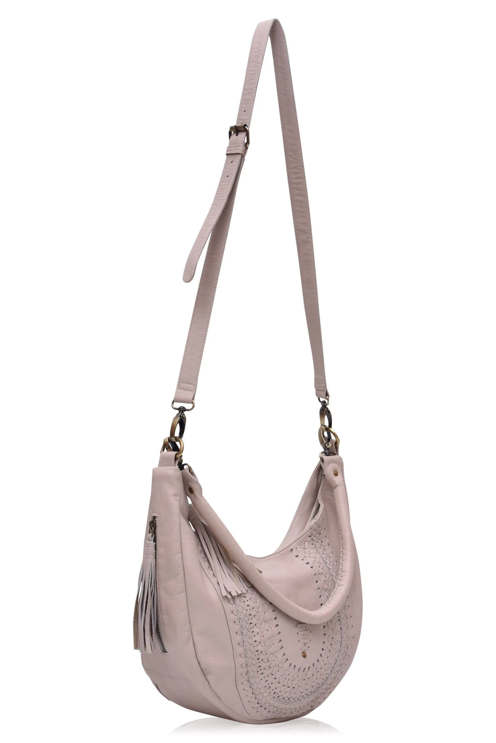 Elysian Coast Leather Crossbody Bag