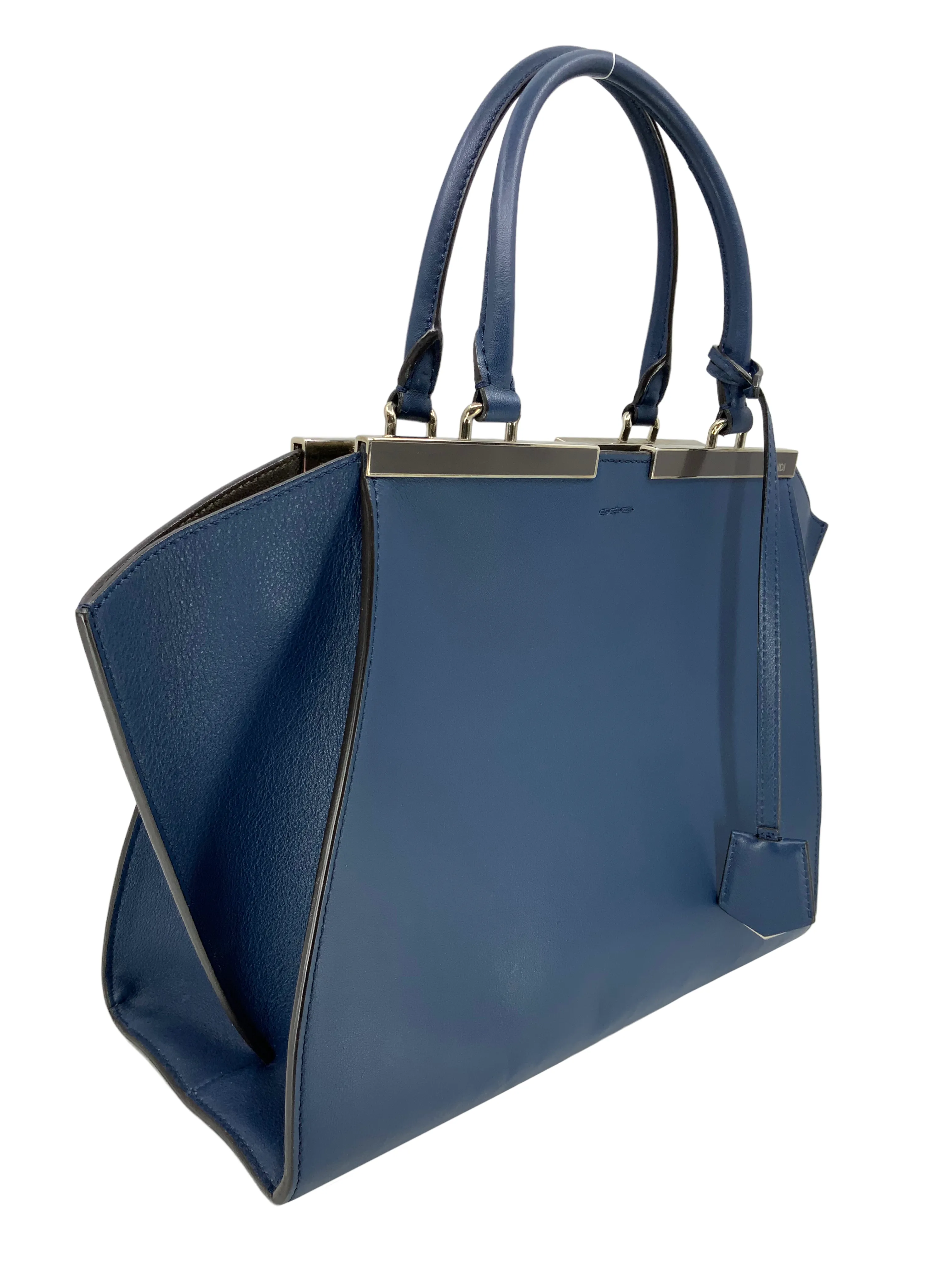 Fendi 3jours Small Trapeze Wing Leather Tote