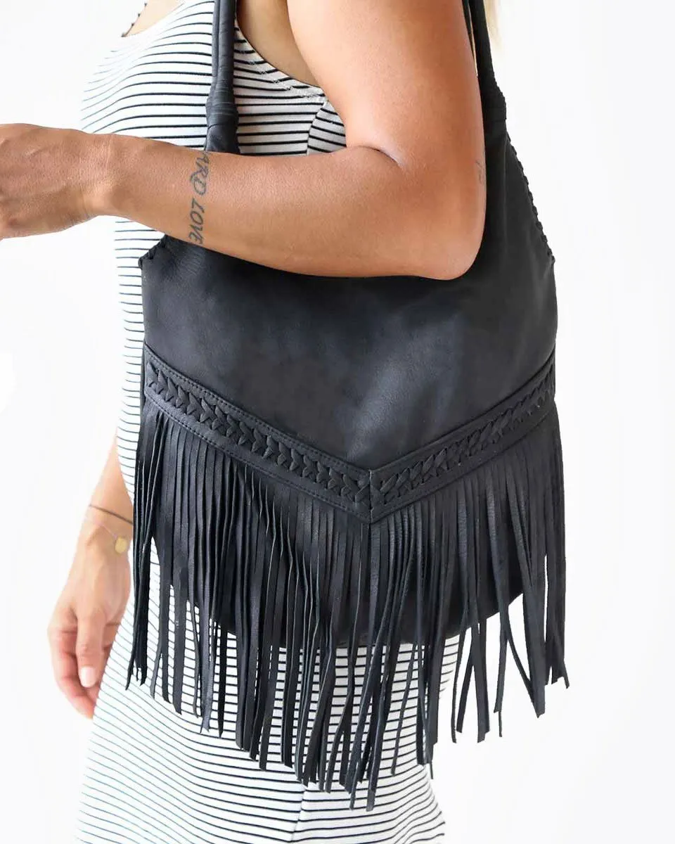 Fringe Bag - Black