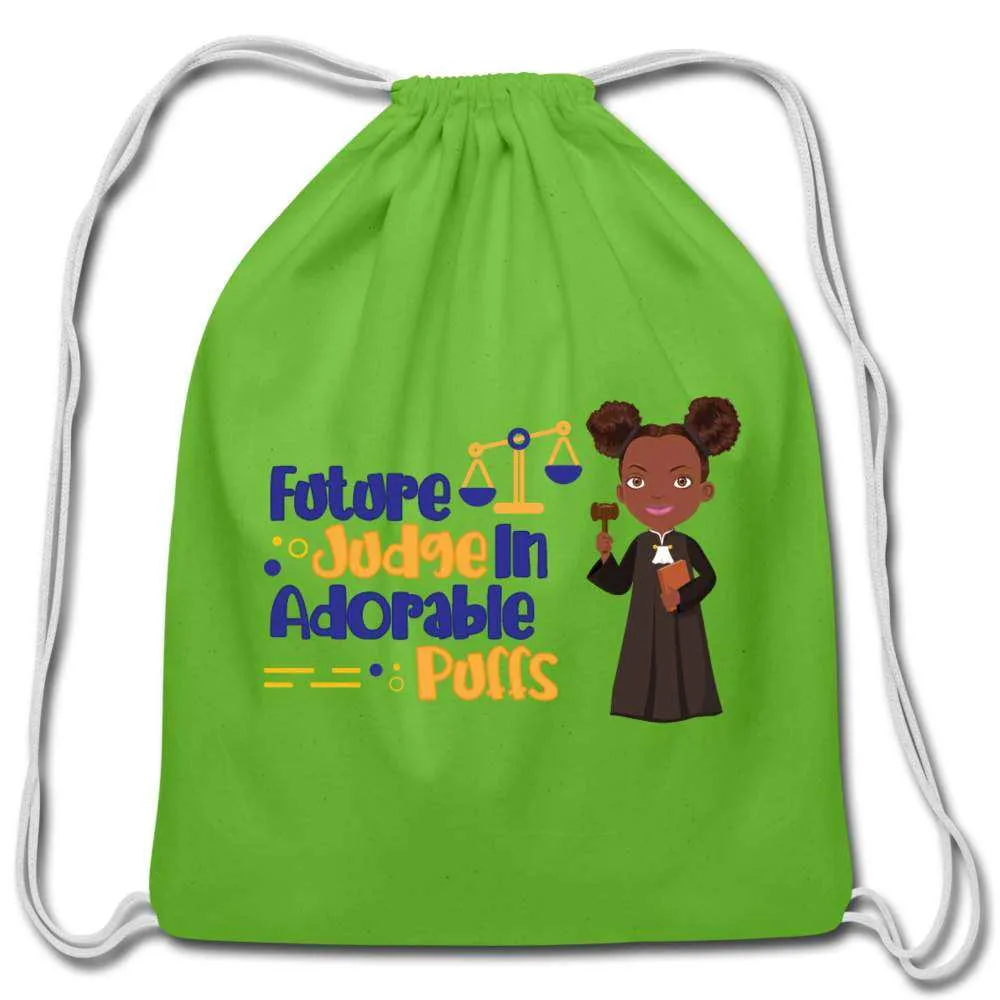 Future Judge Cotton Drawstring Bag