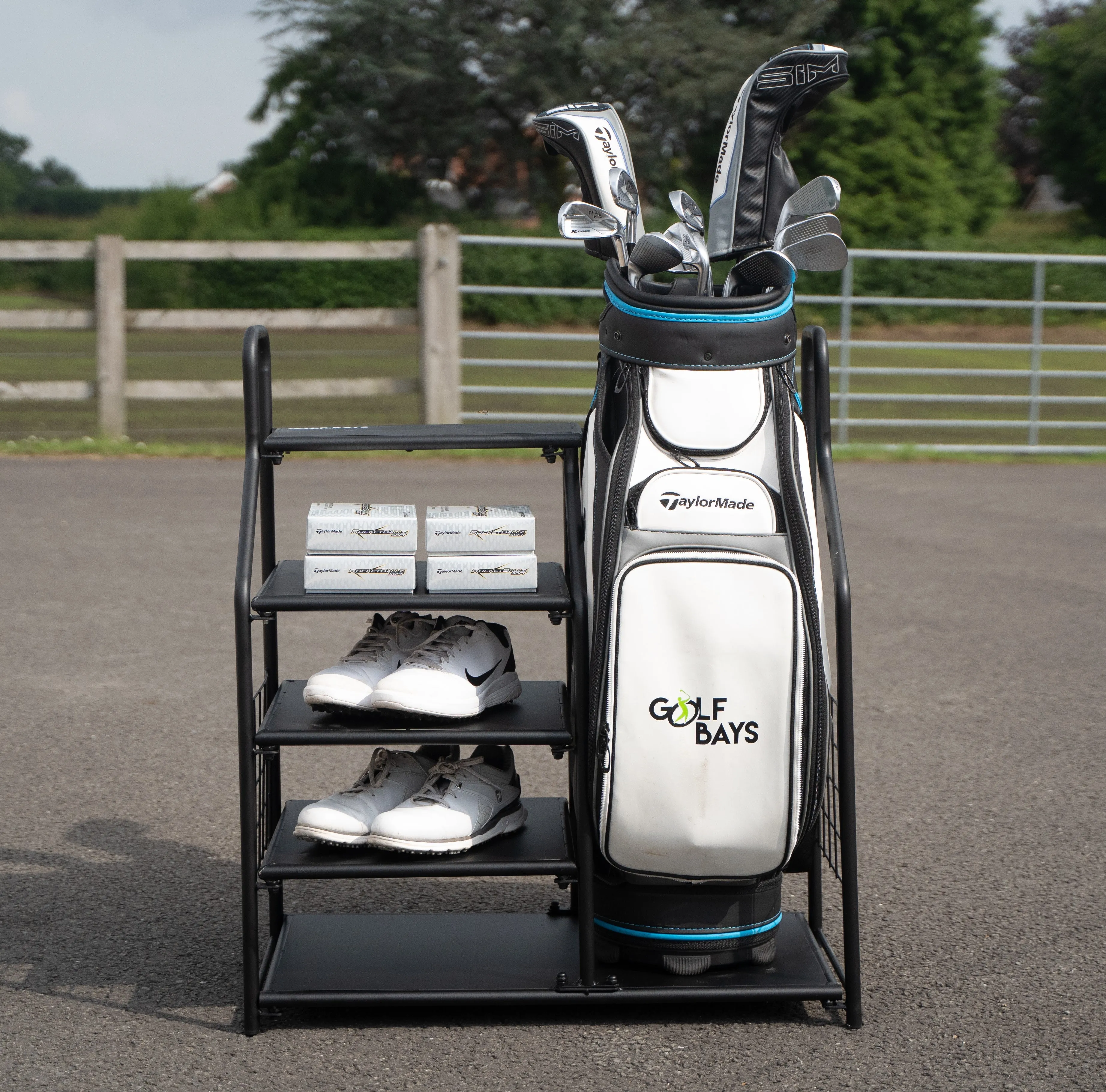 GolfBays Single Bag Display Storage Organiser