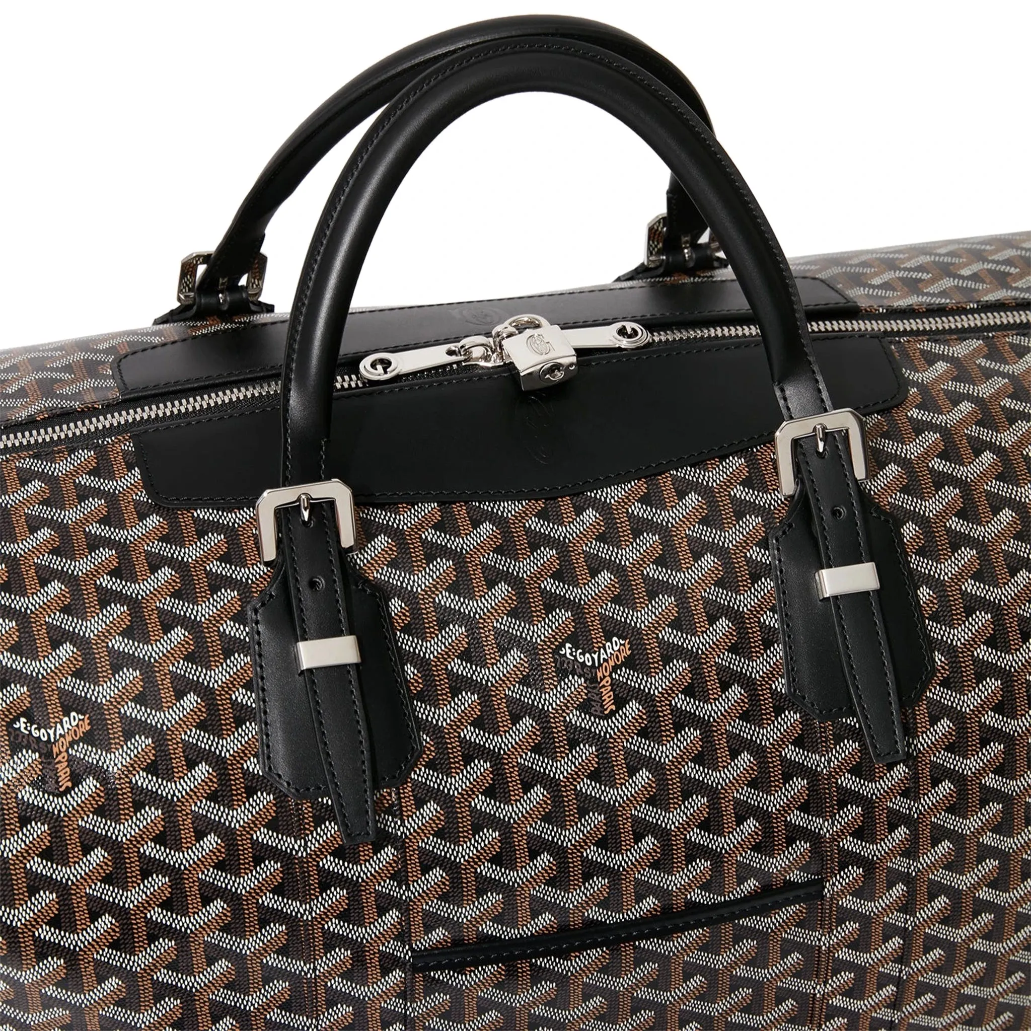 Goyard Bowling 55 Black Bag