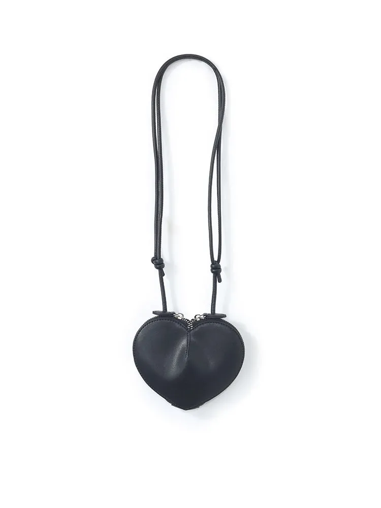 Heart-Shaped Crossbody Bag