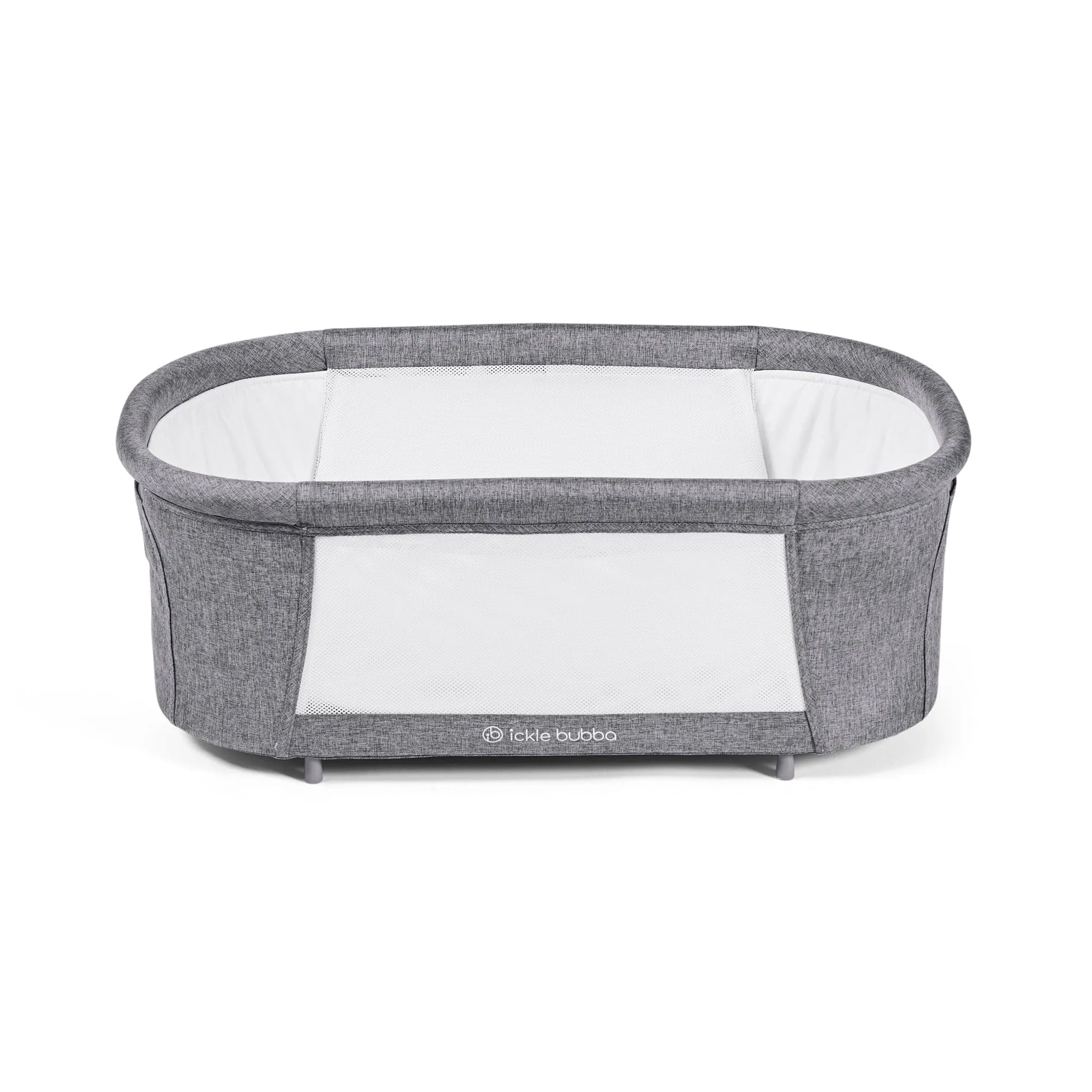 Ickle Bubba Drift Gliding Crib - Ash Grey