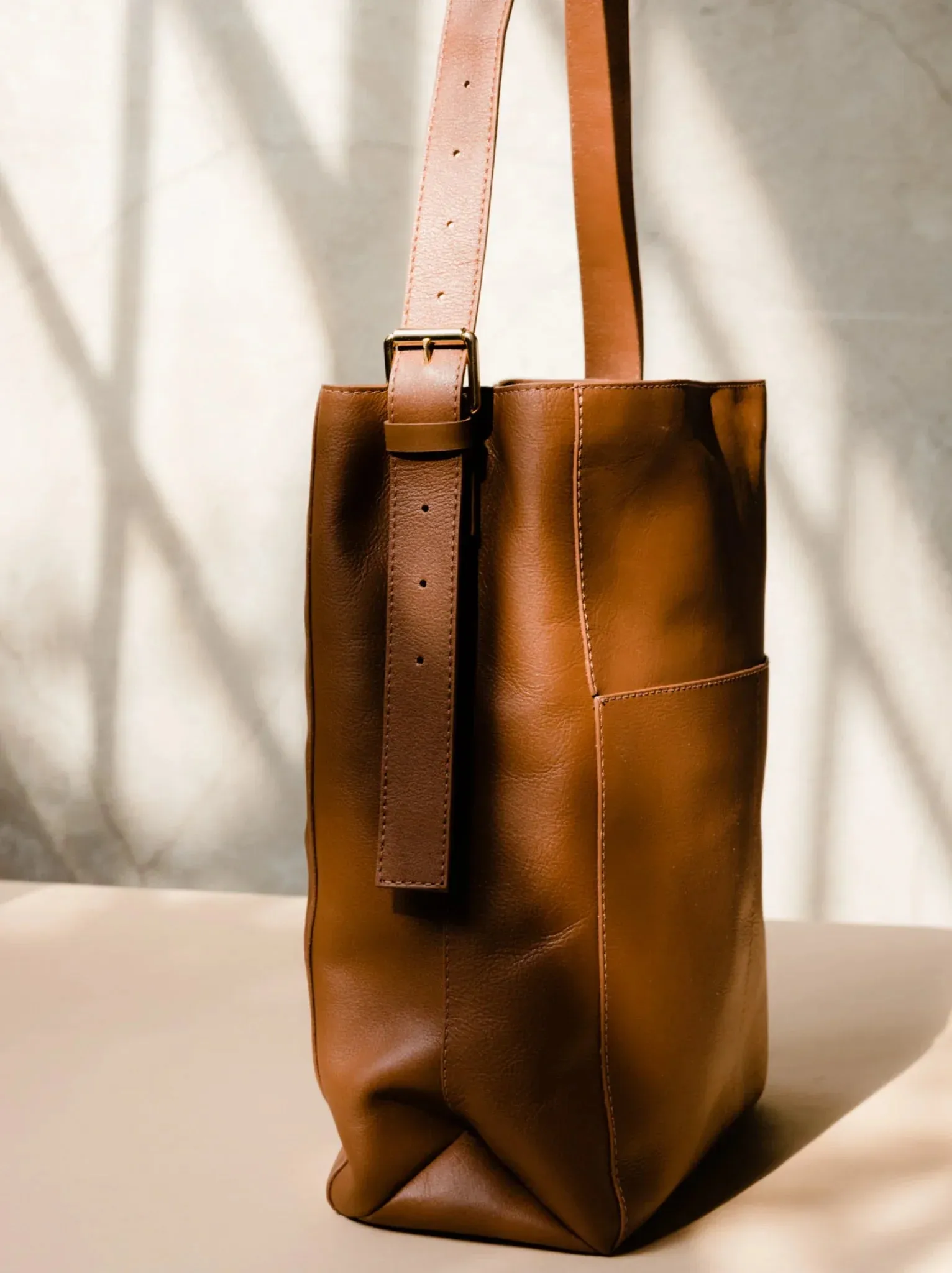 Jacklyn Work Tote - Whiskey