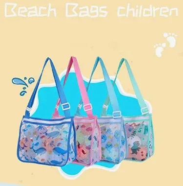 Kids Mesh Beach Bag