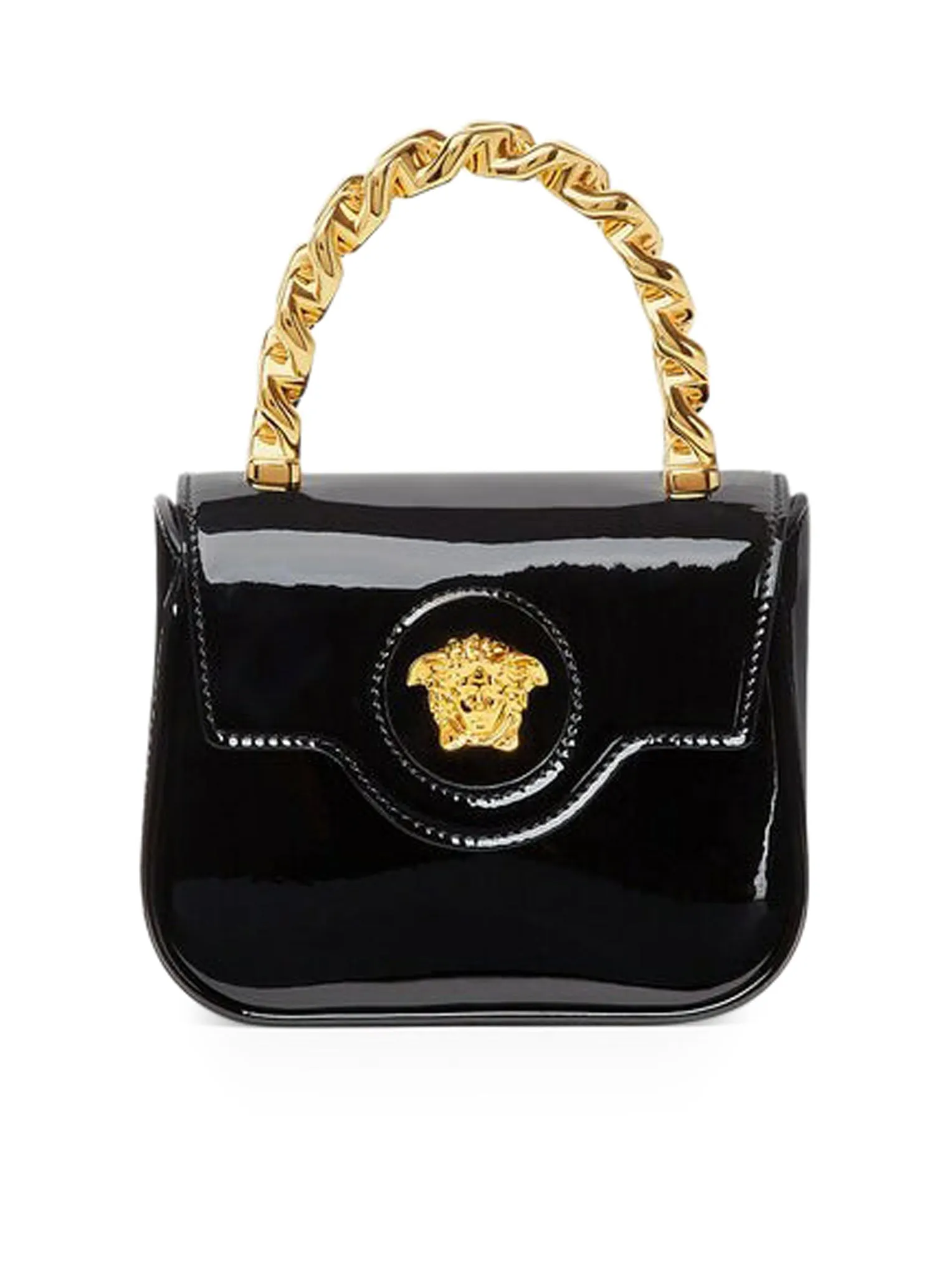 LA MEDUSA PATENT MINI BAG