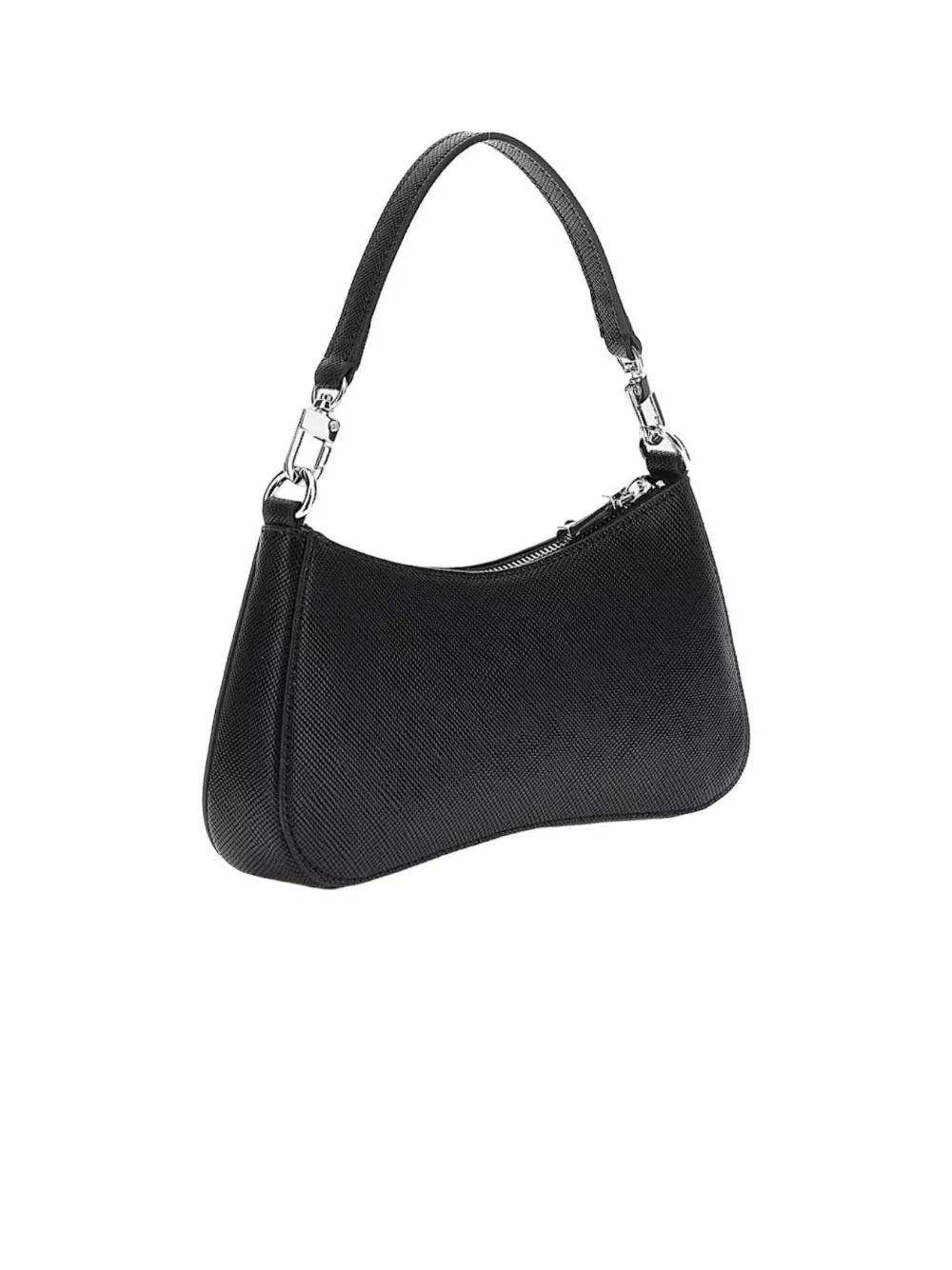 Liona Mini Top Zip Shldr Bag - Black