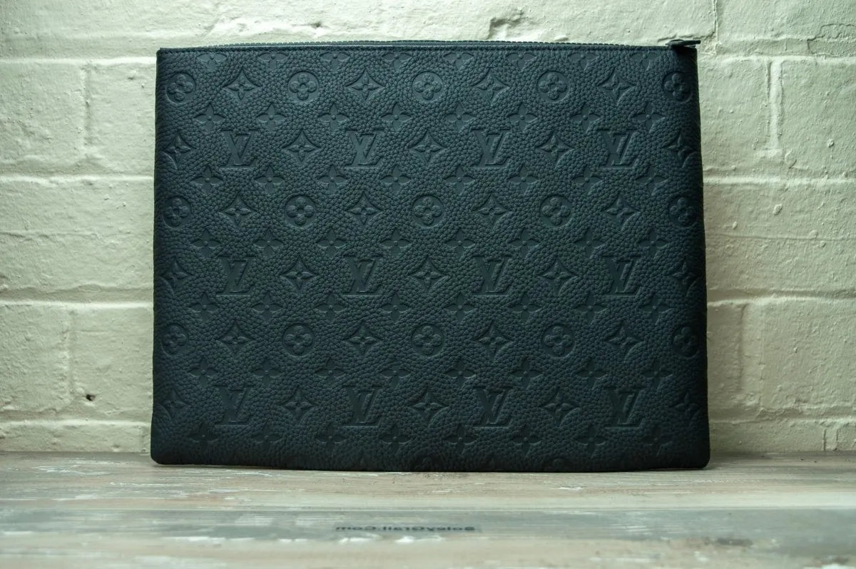 Louis Vuitton Embossed A4 Pouch Virgil Abloh M67461