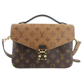 Louis Vuitton Pochette Metis Monogram Reverse Bag