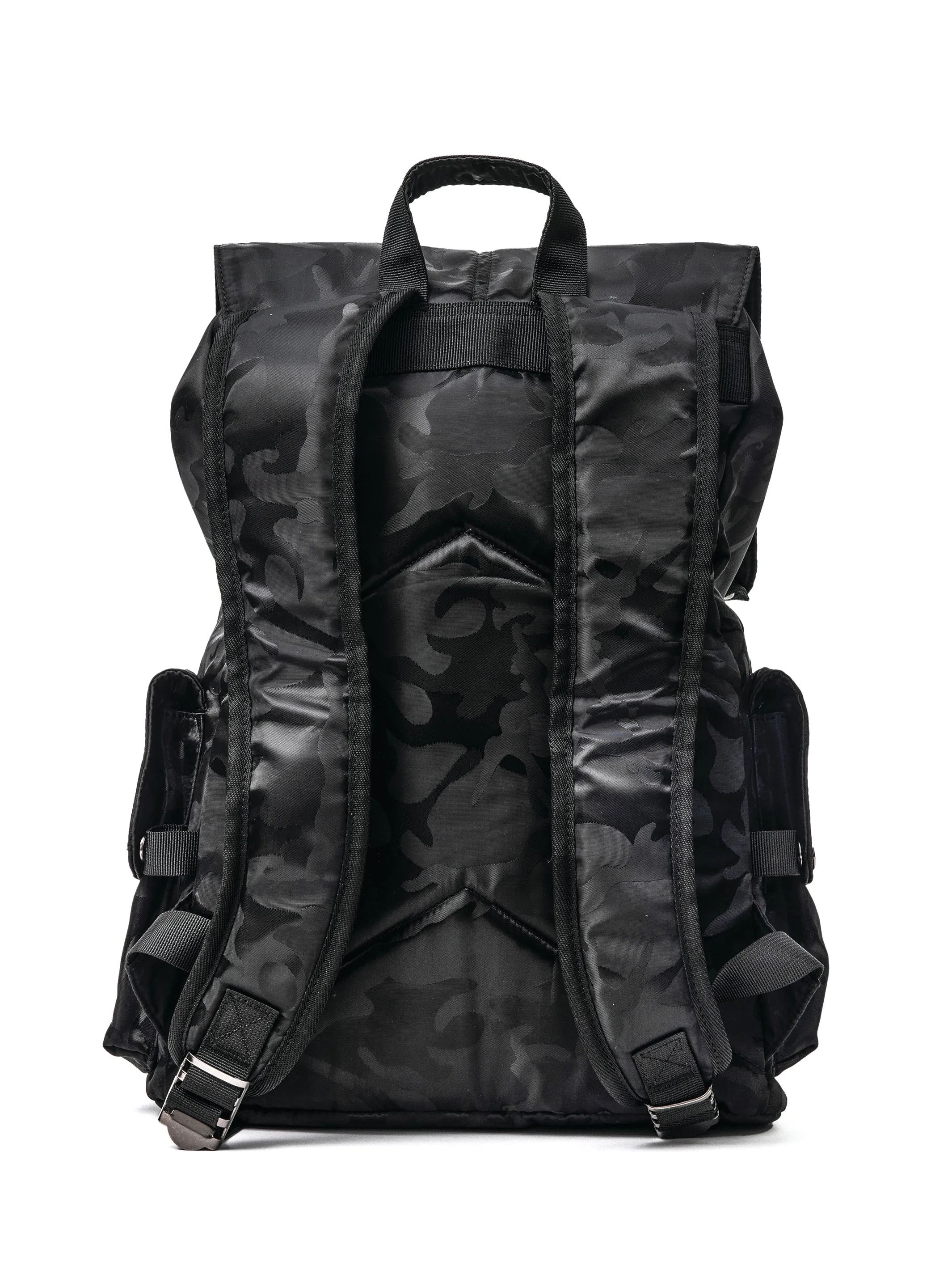 Luxe Black Camo Backpack