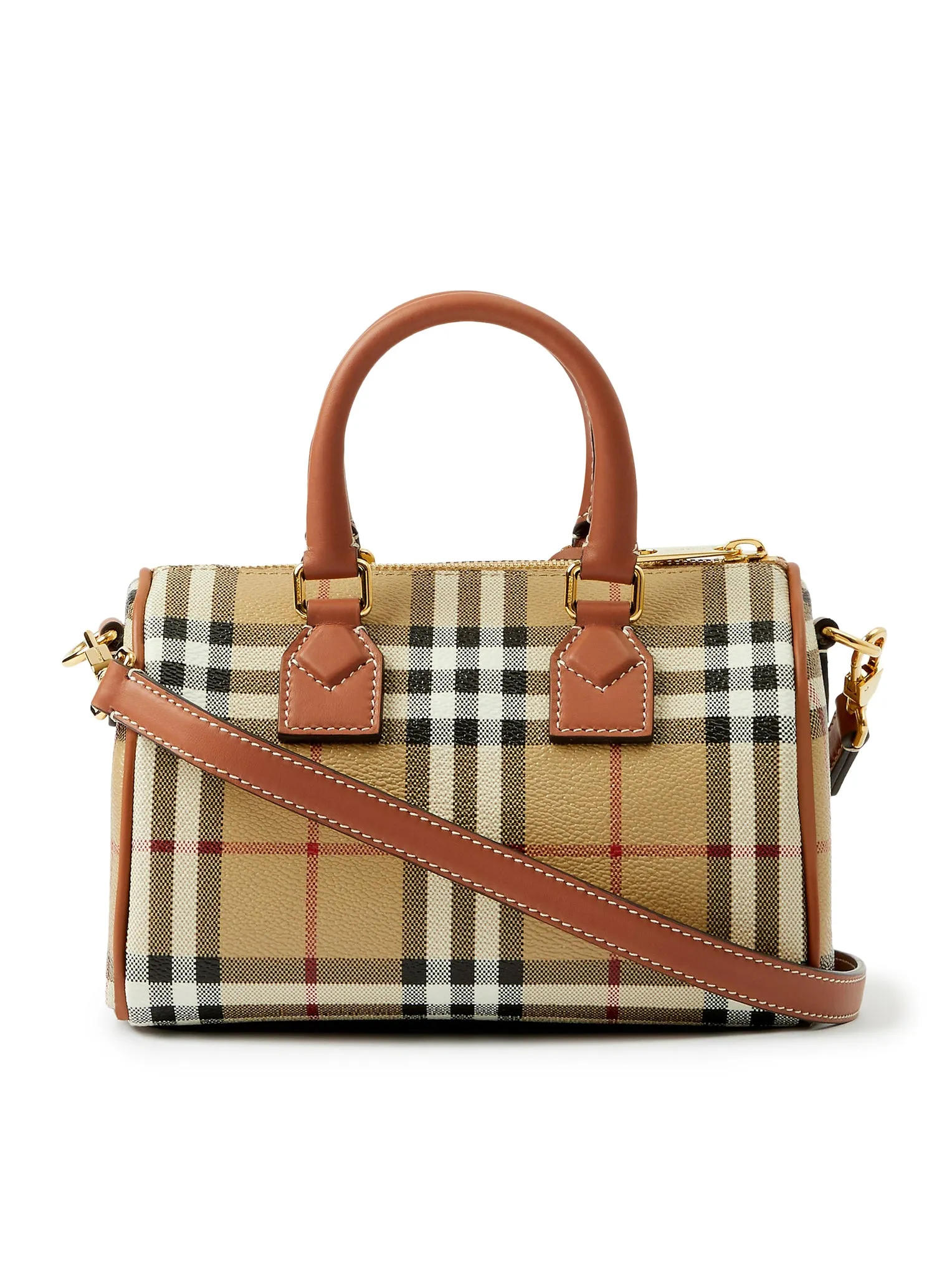 Mini Check bowling bag