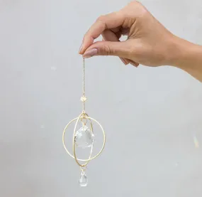 Mini Suncatcher - Lotus/Strength