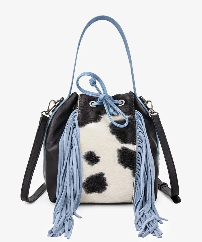 Montana West Drawstring Bucket Bag