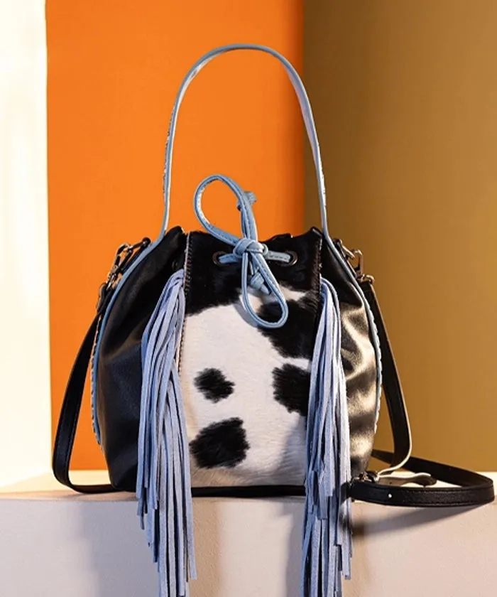 Montana West Drawstring Bucket Bag