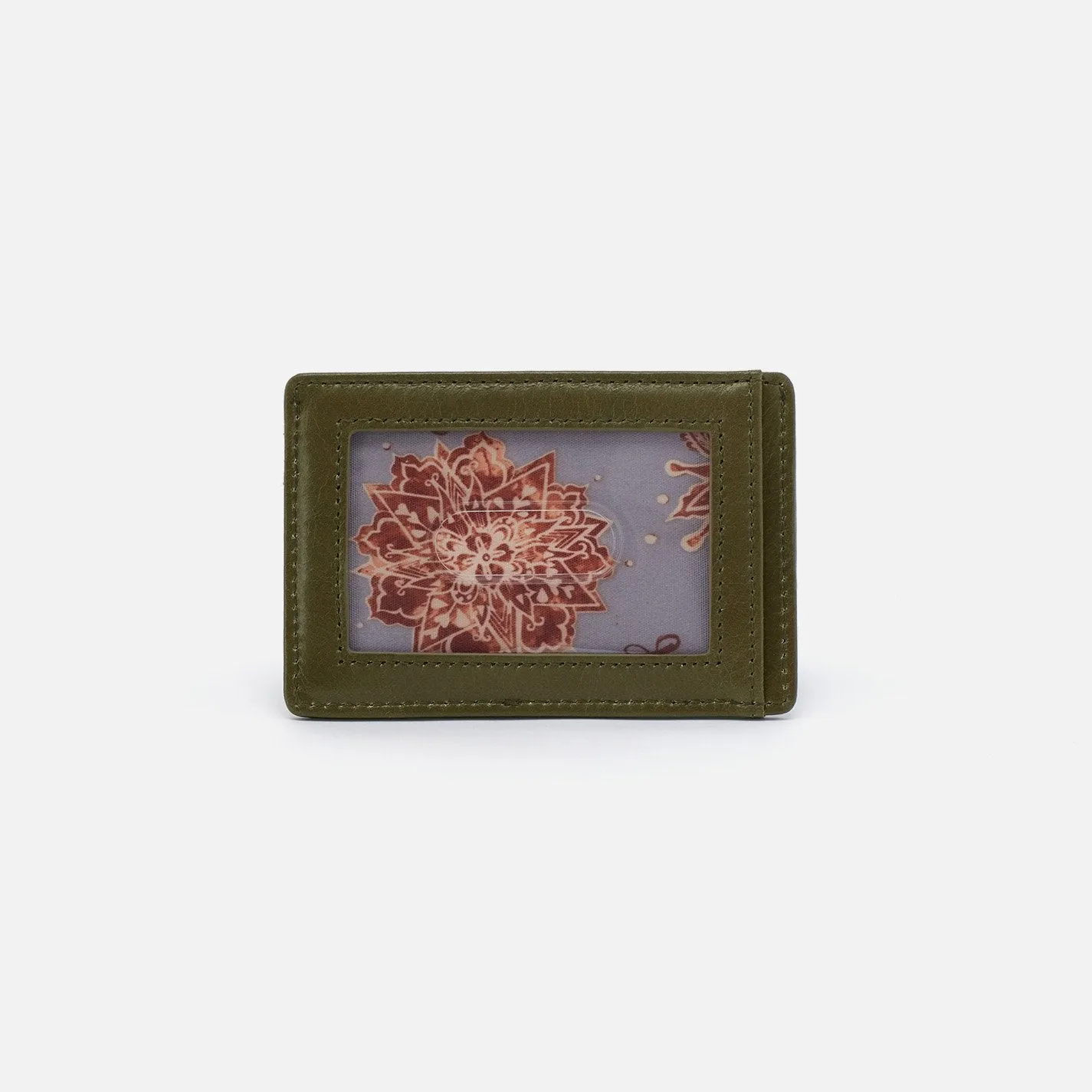 Moss vintage hide Simi card holder