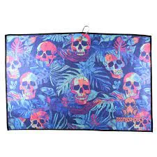 Rainbow Skulls Towel