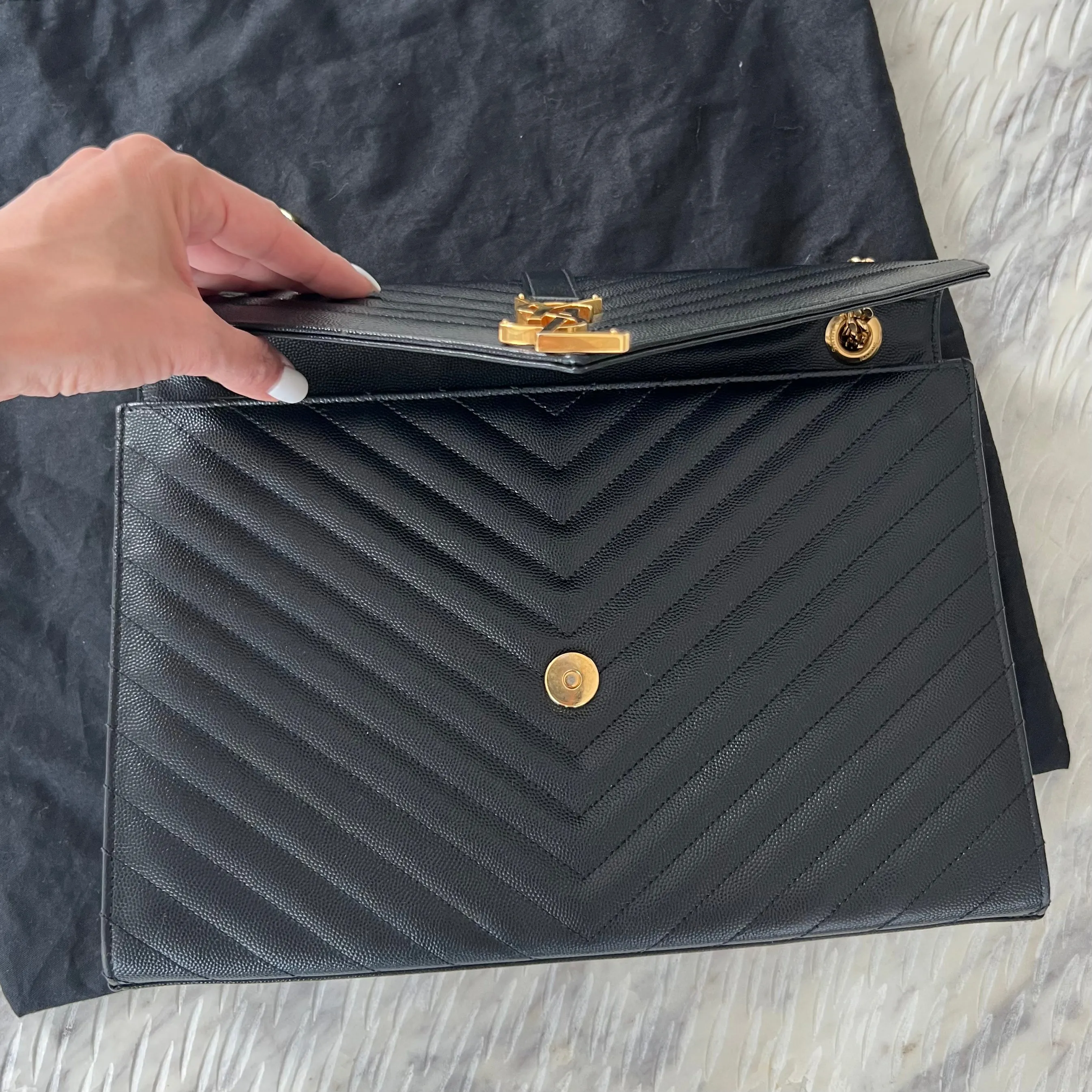 Saint Laurent Envelope Bag