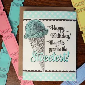 Sweet Birthday Greeting Card