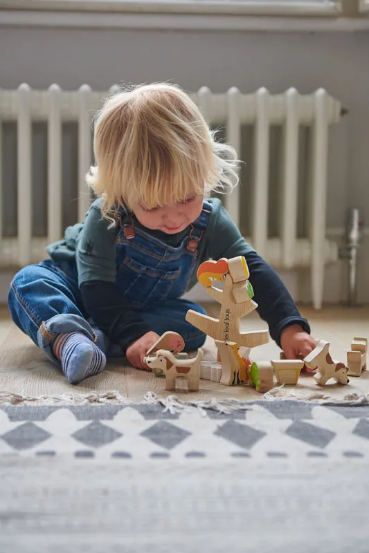 Tender Leaf Toys Stacking Garden Animal Friends