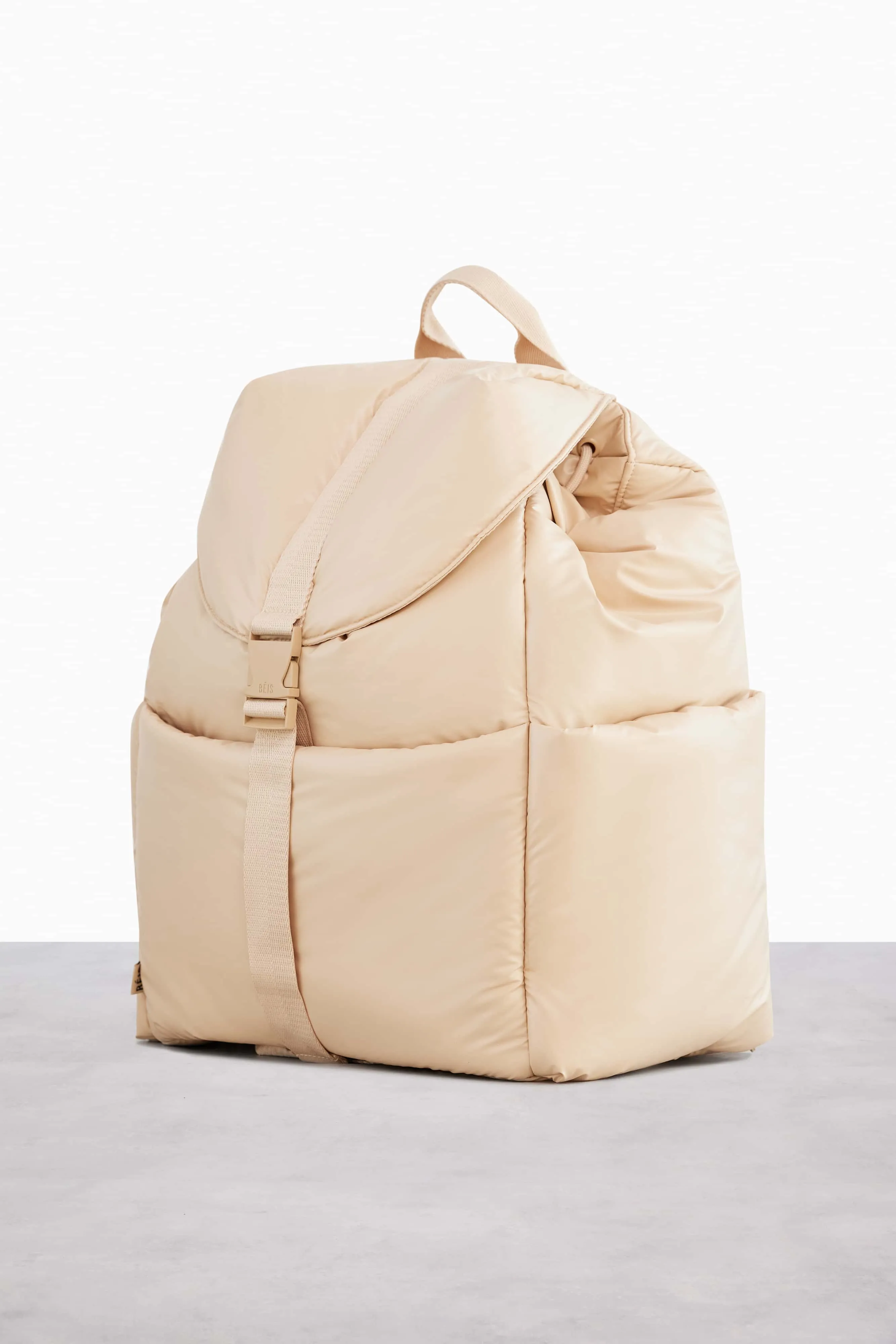 The Cargo Backpack in Beige