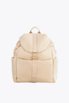 The Cargo Backpack in Beige