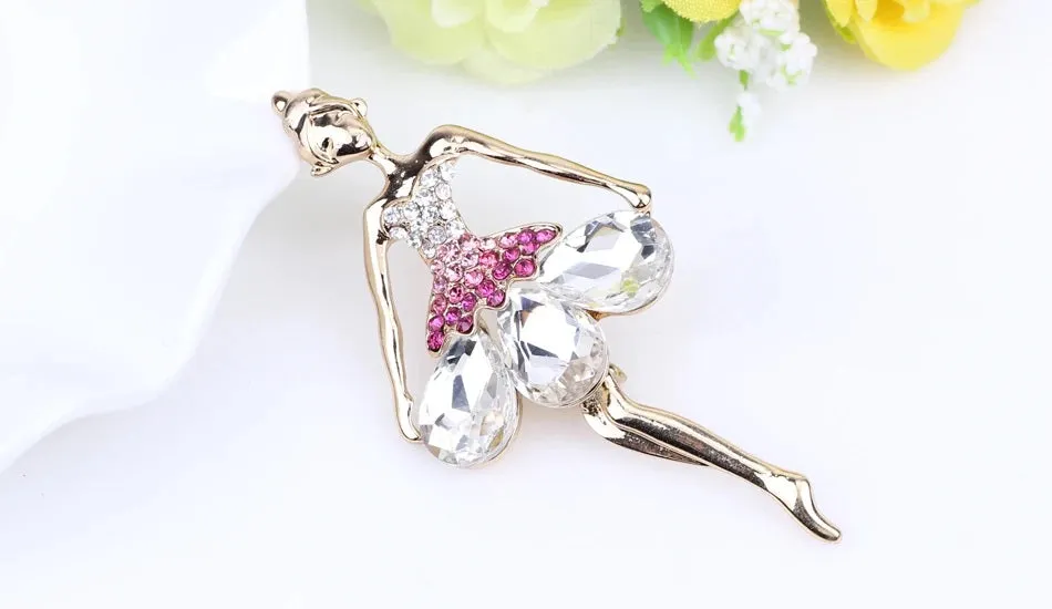 The Tatum Ballerina Brooch