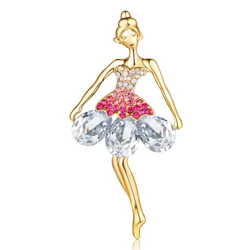 The Tatum Ballerina Brooch