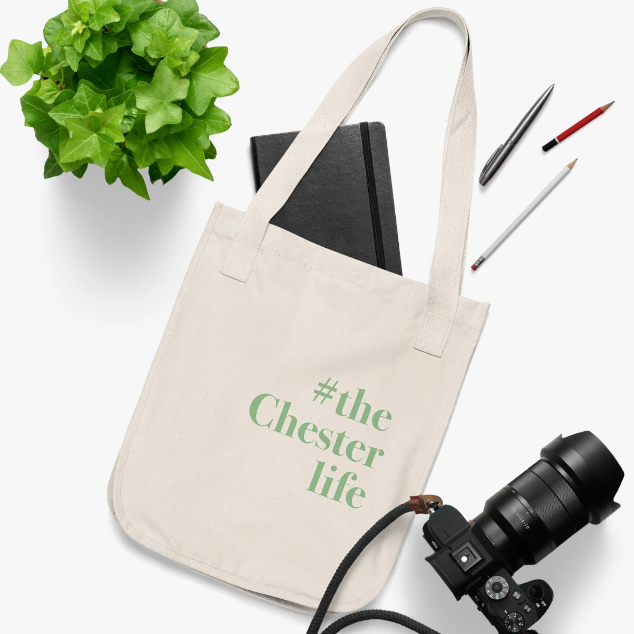 #thechesterlife Organic Canvas Tote Bag