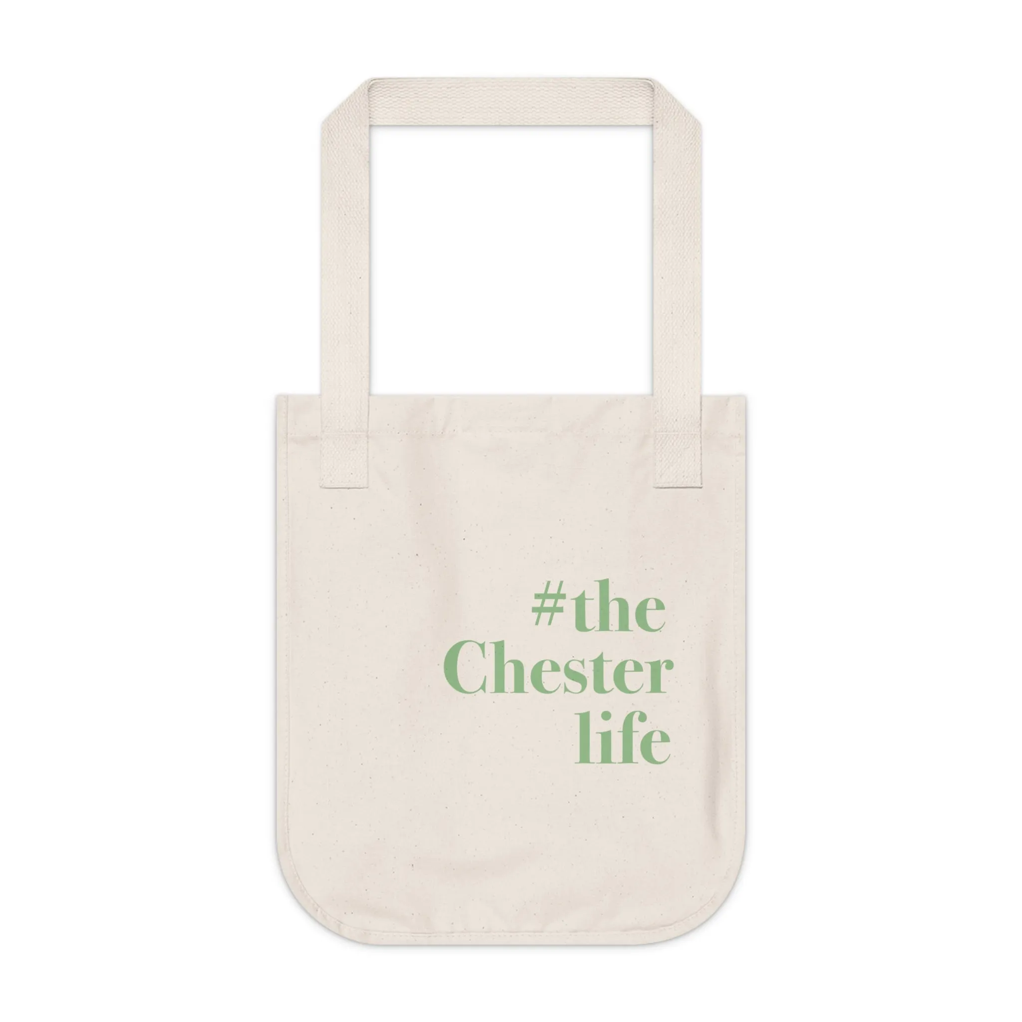 #thechesterlife Organic Canvas Tote Bag