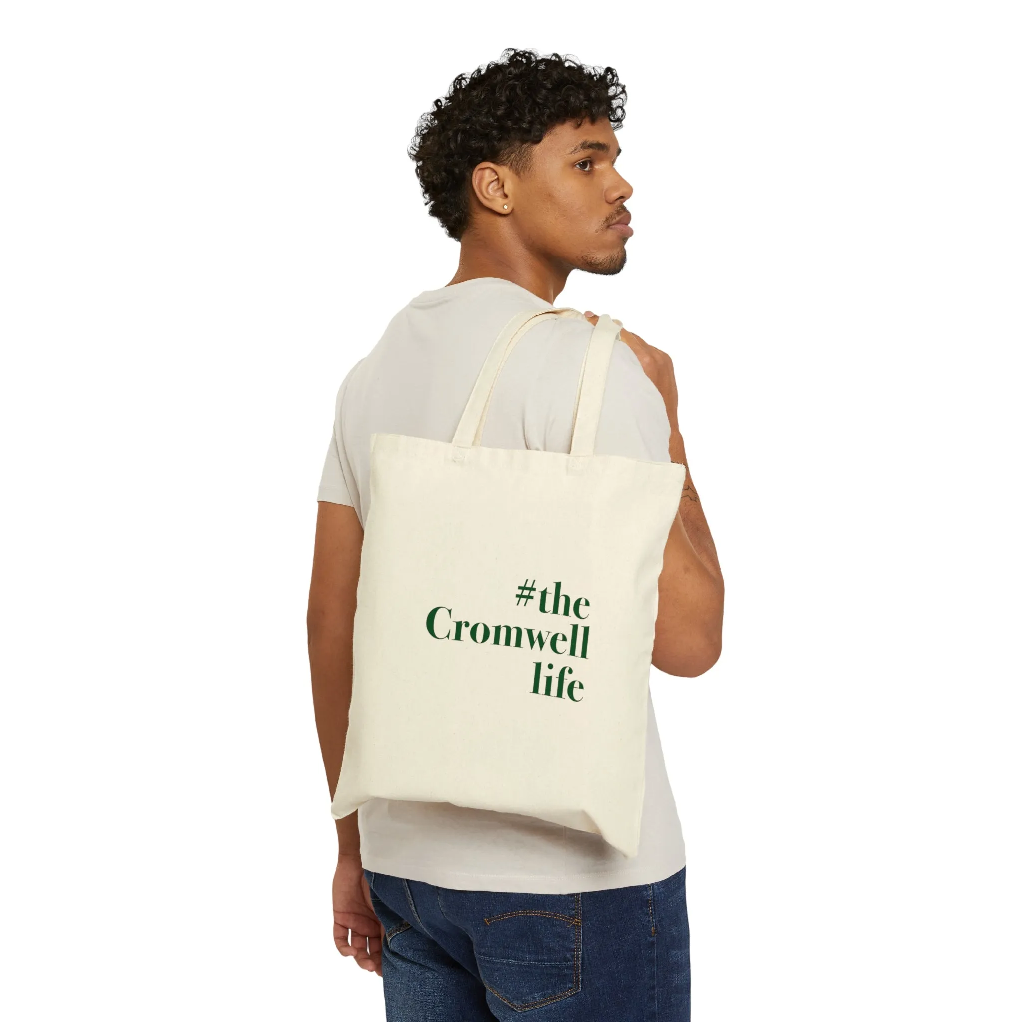 #thecromwelllife Cotton Canvas Tote Bag