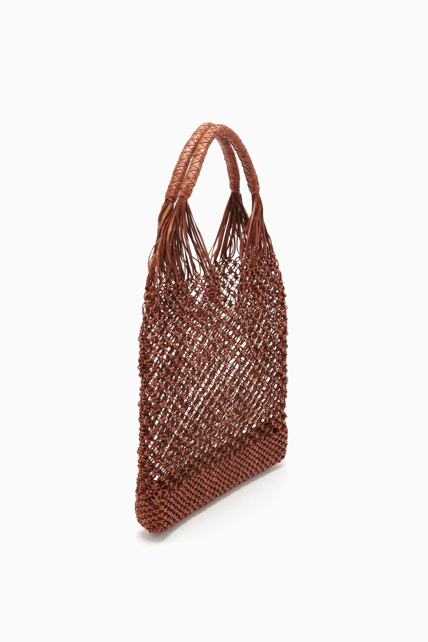 Tulia Large Knotted Hobo - Pecan Brown