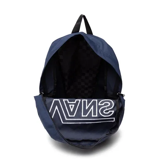 Vans Backpack for school or leisure MN Old Skool Drop V Backpack VN0A5KHPLKZ1 navy-white