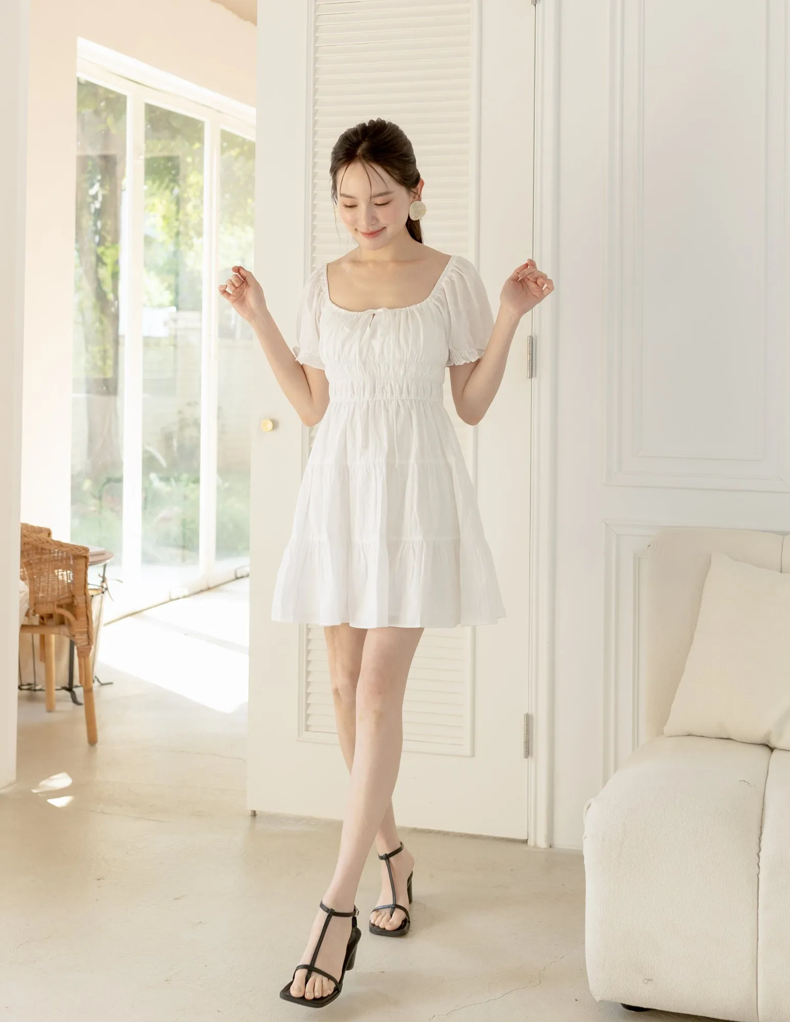 Vivianne Dress in White